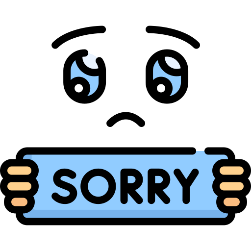free icon sorry 5696073